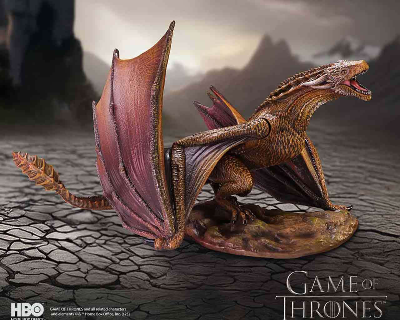 Game of Thrones: Figure Viserion 28 cm