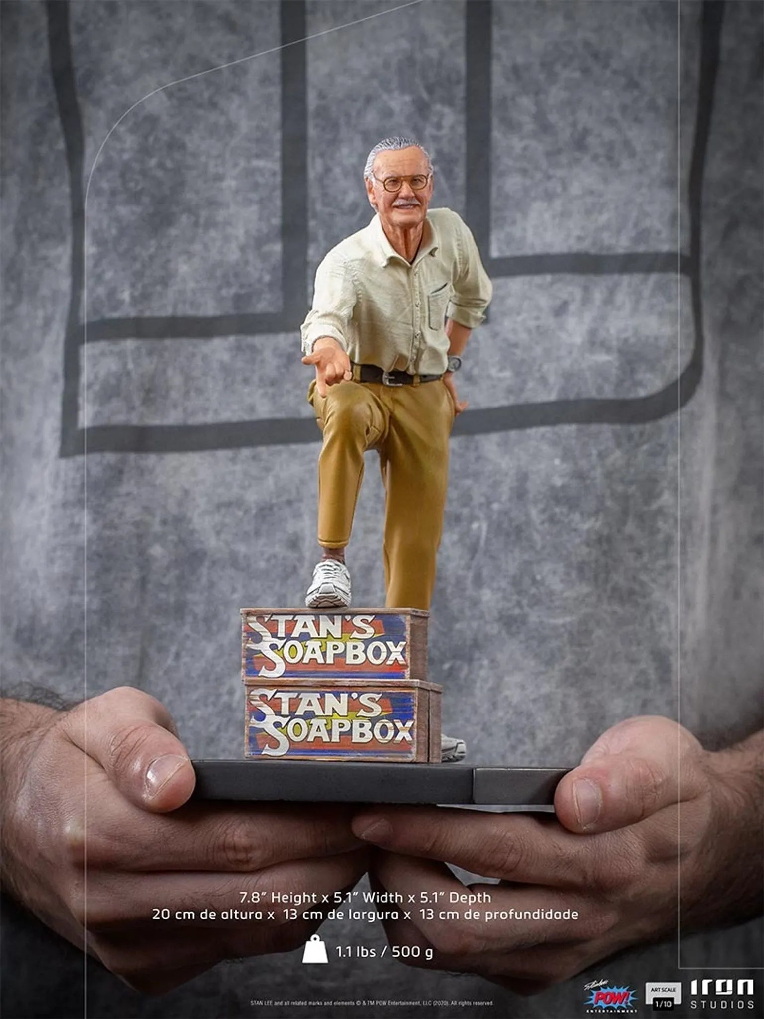 Marvel: Stan Lee Statue Regular - Art Scale 1/10 - Iron Studios