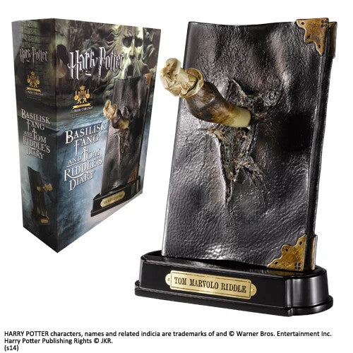 Harry Potter: Replica 1:1 Diario Basilisk Fang and Tom Riddle Diary Voldemort