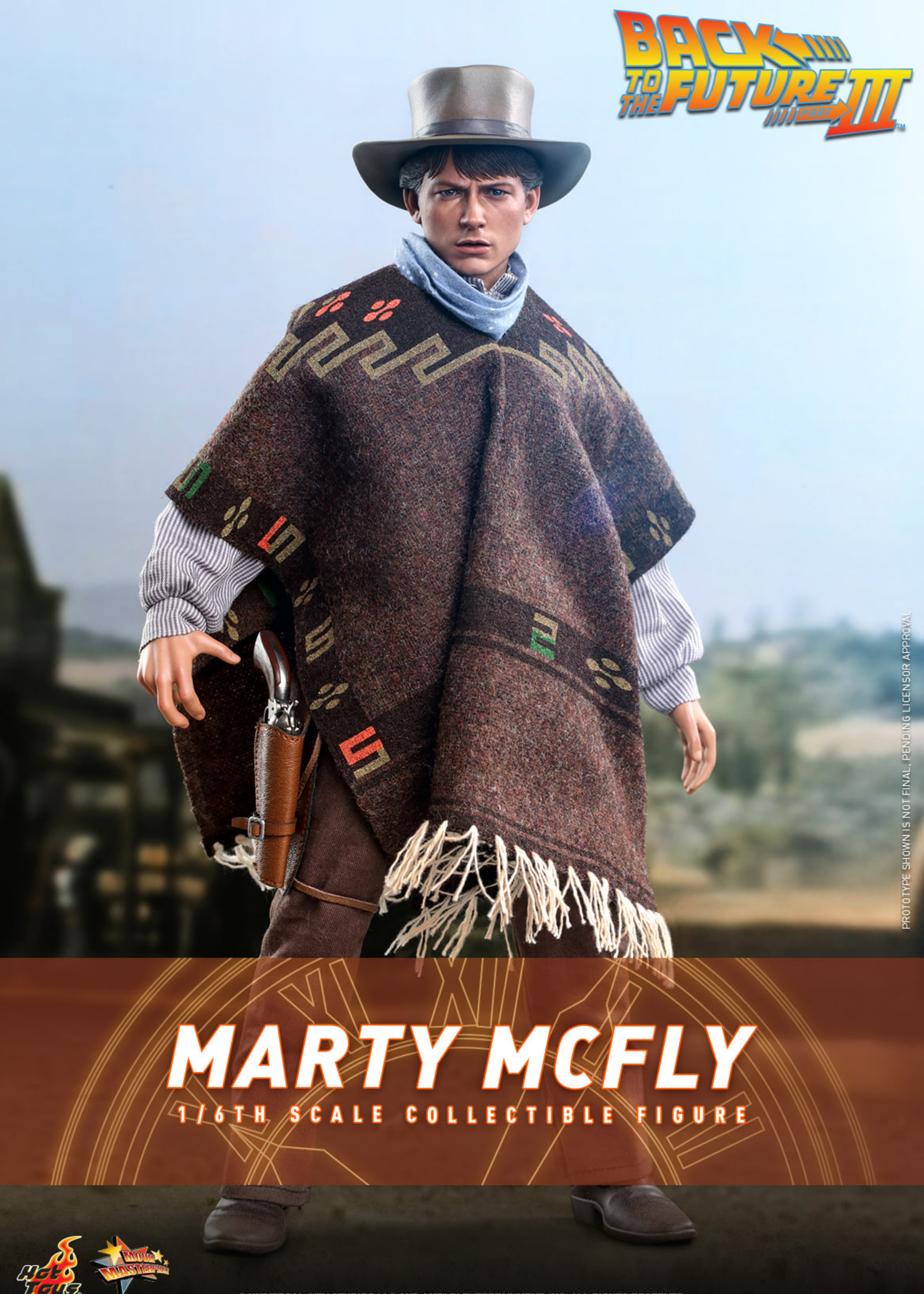 Back To The Future: III Movie Masterpiece Action Figure 1/6 Marty McFly 28 cm