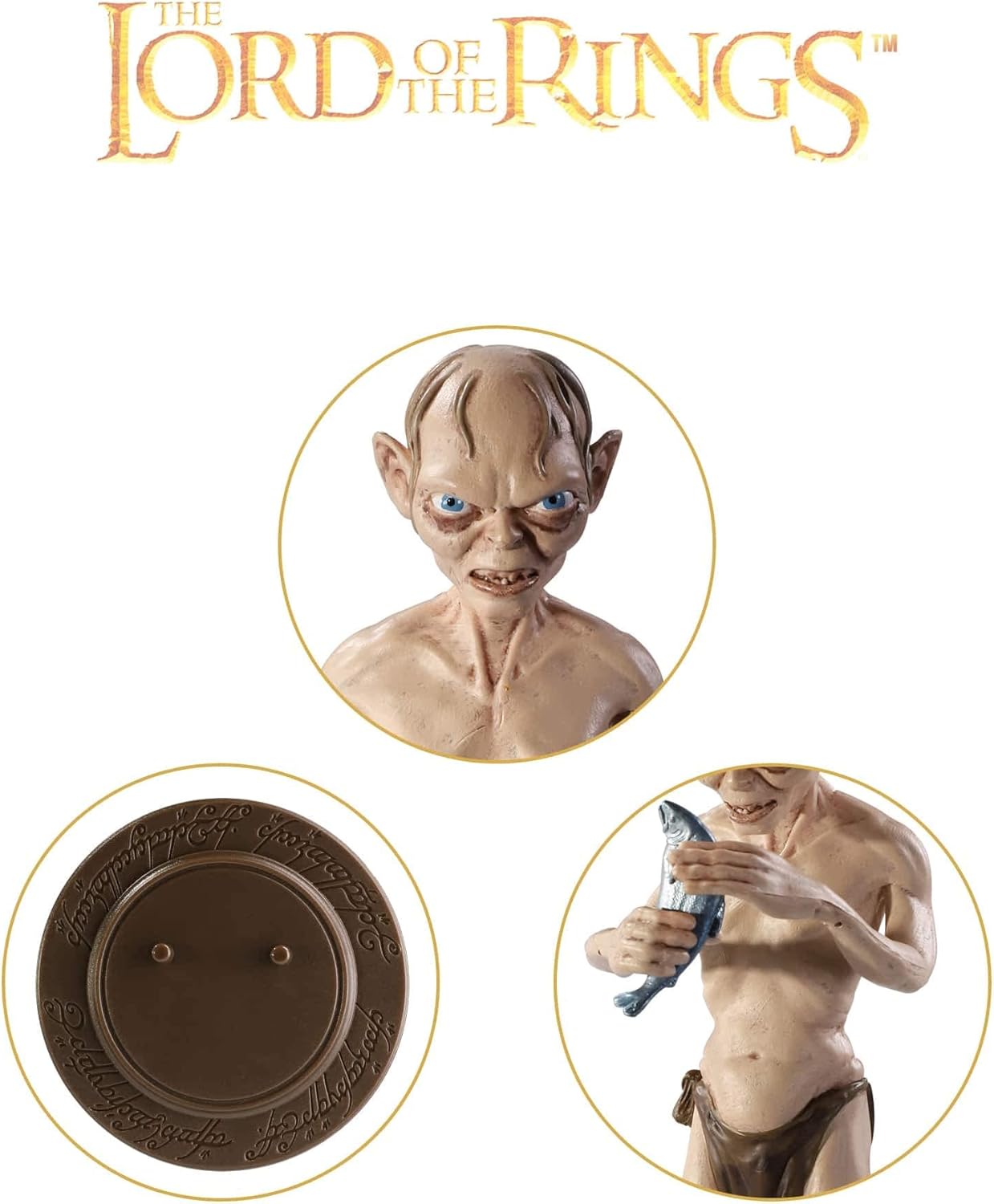 The Lord of the Rings: Gollum Action Figure 19 cm Bendyfigs Bendable