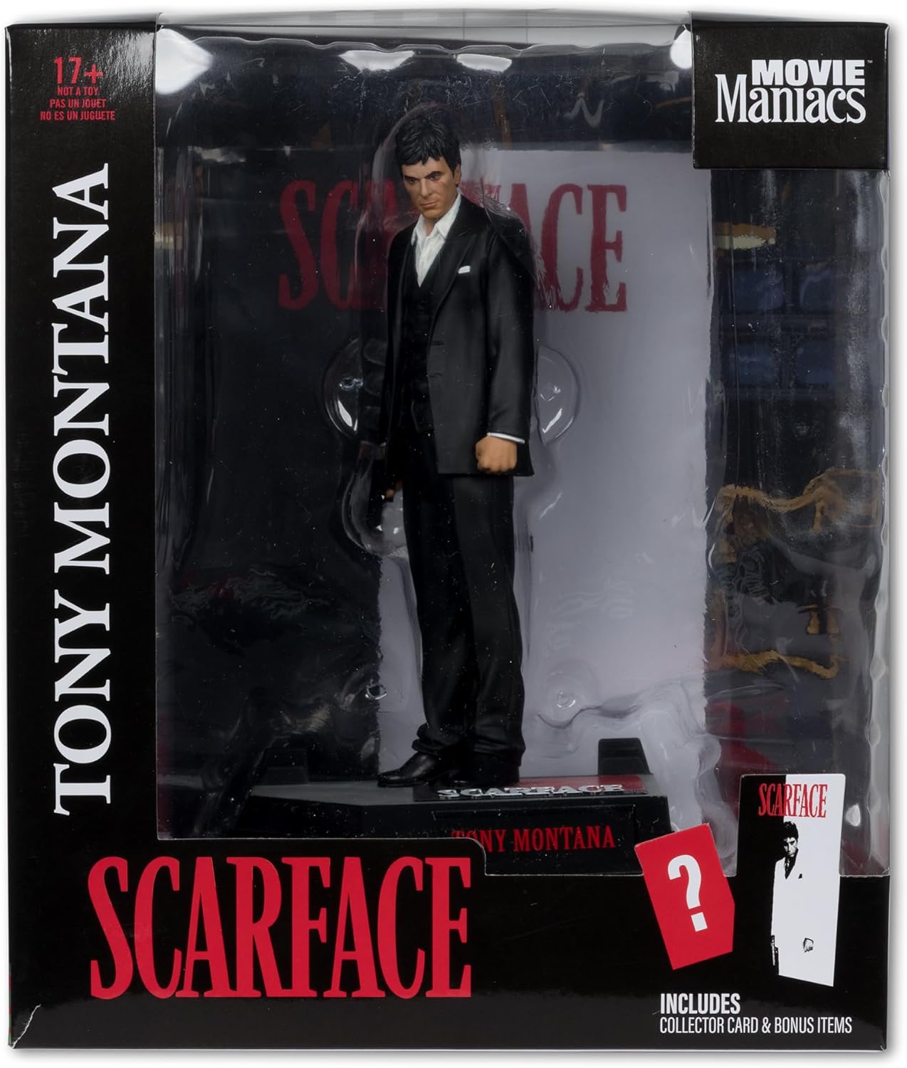 Scarface: Movie Maniacs PVC Statue Tony Montana 17 cm