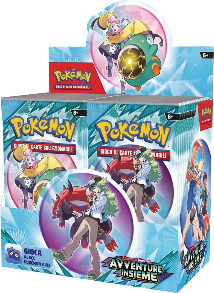 Pokemon TCG: Avventure Insieme Display Box 36 Bustine ITA - Scarlatto & Violetto