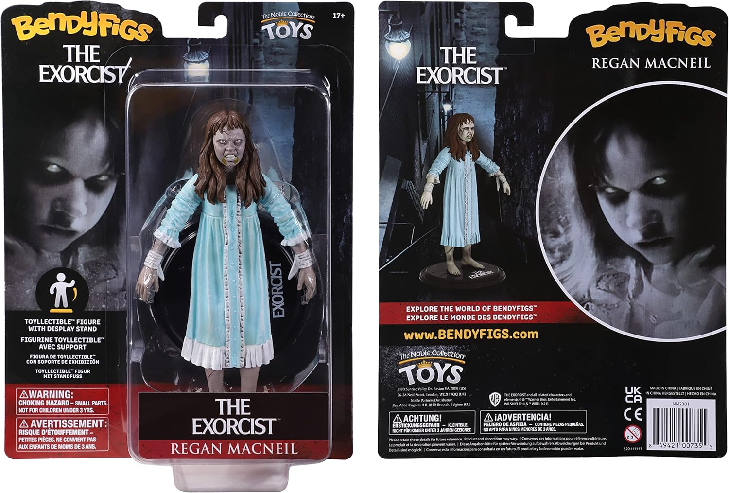 The Exorcist: Bendyfigs Bendable Figure Regan MacNeil 19 cm