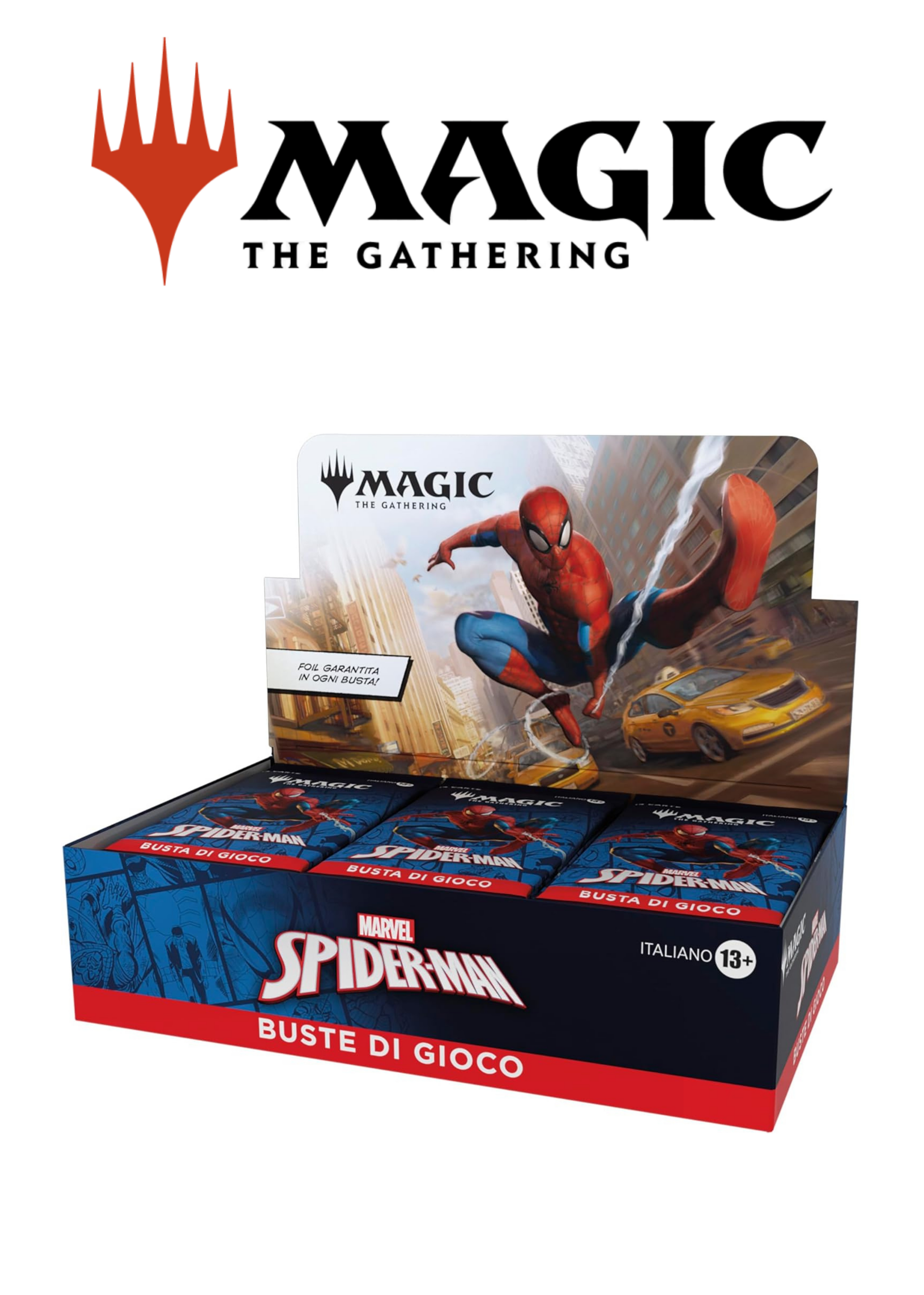 Magic the Gathering: Marvel's Spider-Man Play Booster Display (30) italiano