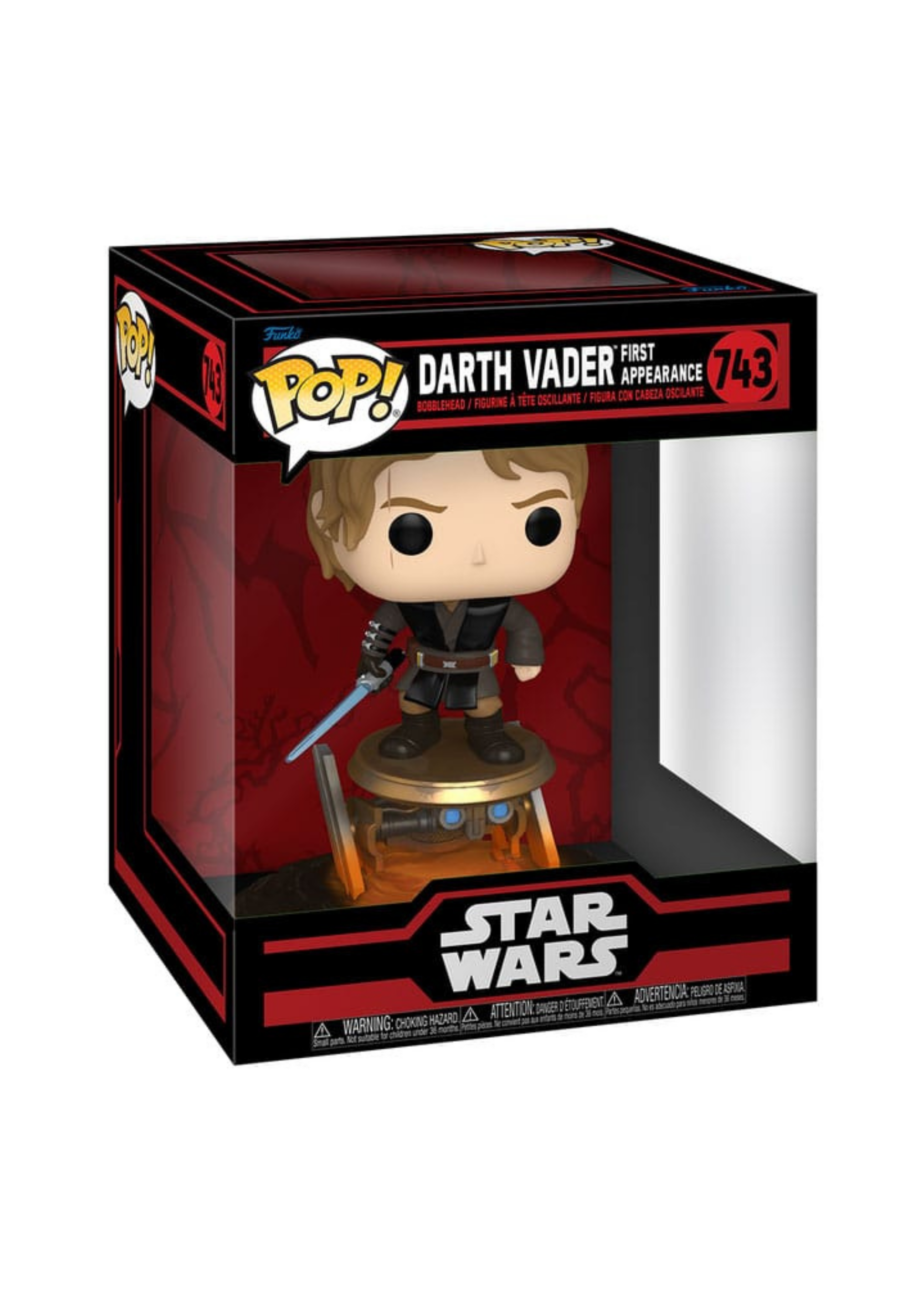 Funko Pop! Star Wars: Dark Side Ride Deluxe Vinyl Figure Darth Vader (First Appearance) 9 cm