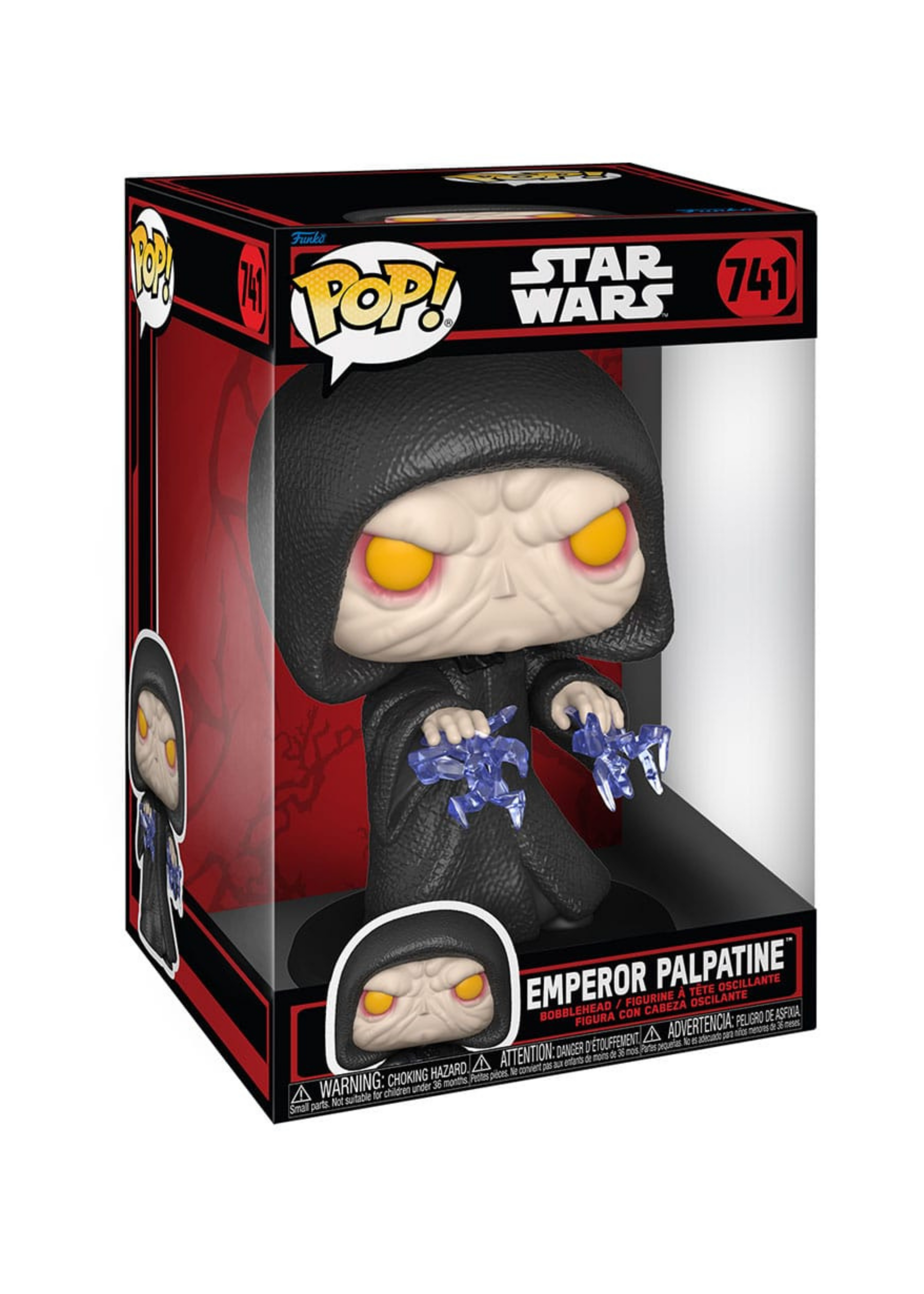 Funko Pop! Star Wars: Dark Side Super Sized Jumbo POP! Vinyl Figure Palpatine 25 cm