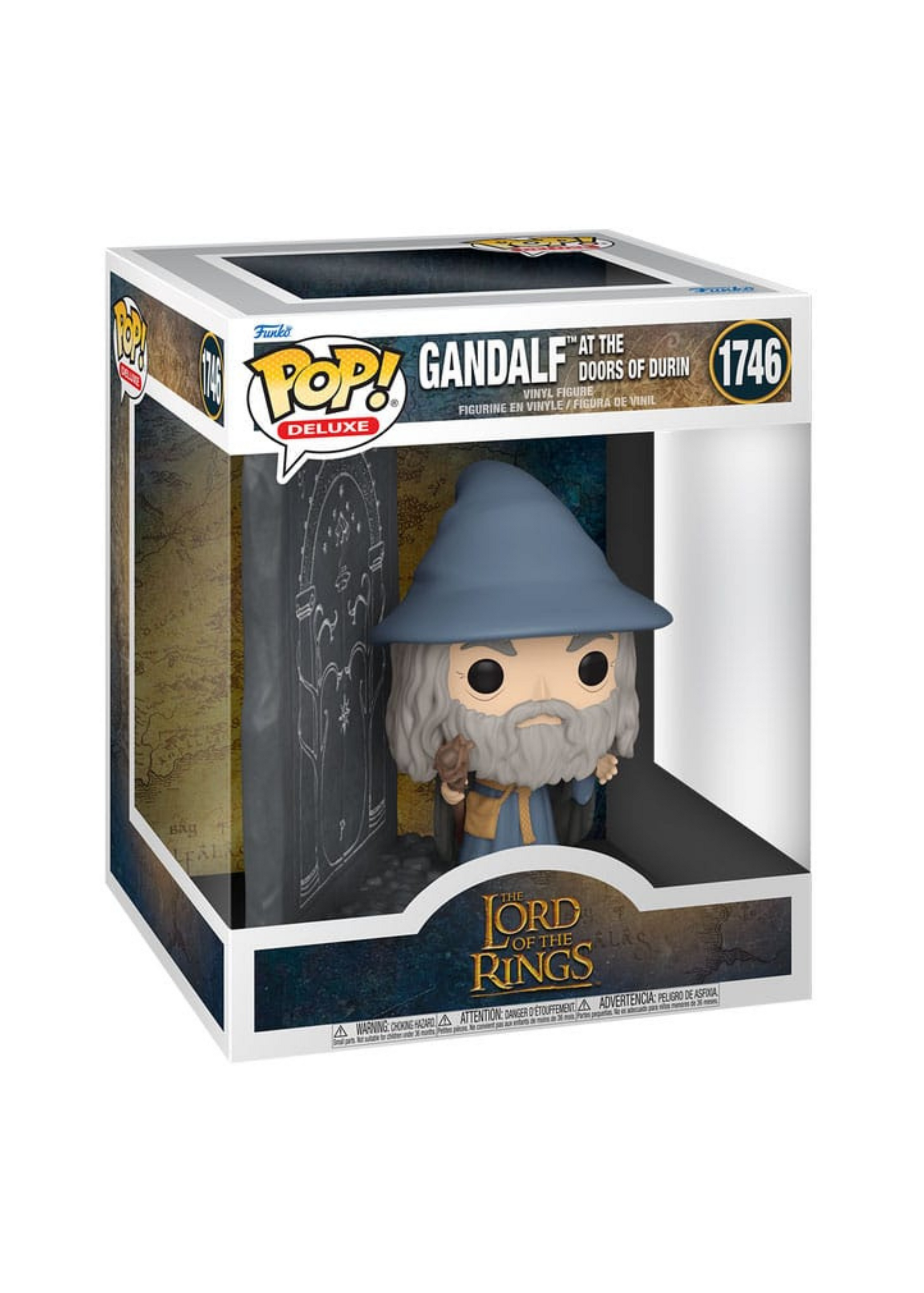 Funko Pop! The Lord of the Rings: POP! Deluxe Vinyl Figure Gandalf At The Doors Of Durin 9 cm