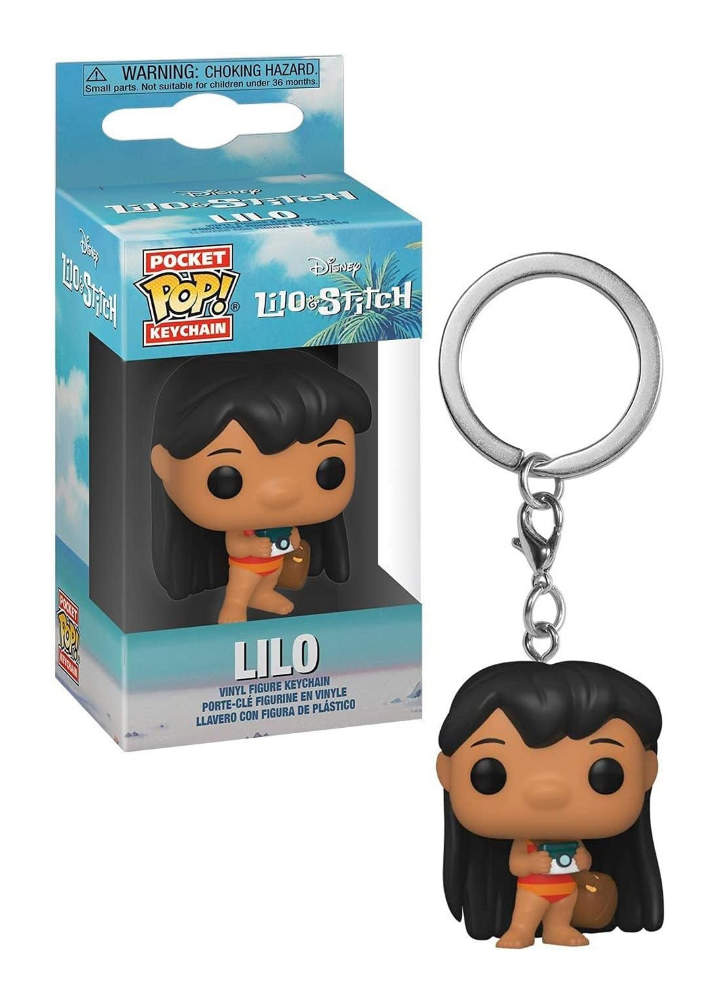 Funko Pop! Keychain: Lilo And Stitch 4 cm Lilo w/Camera