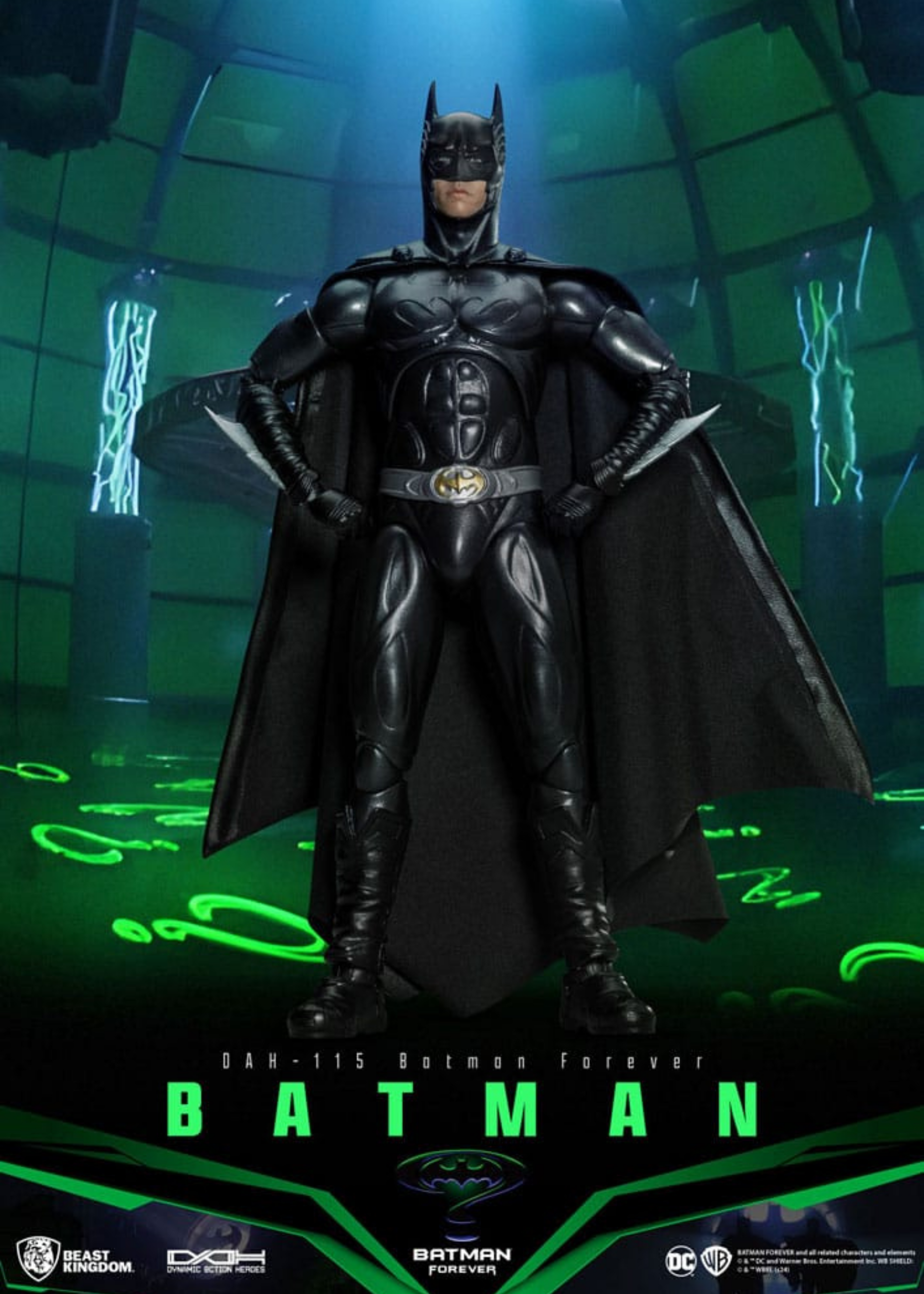 DC Comics: Dynamic 8ction Heroes Action Figure 1/9 Batman (Batman Forever) 21 cm