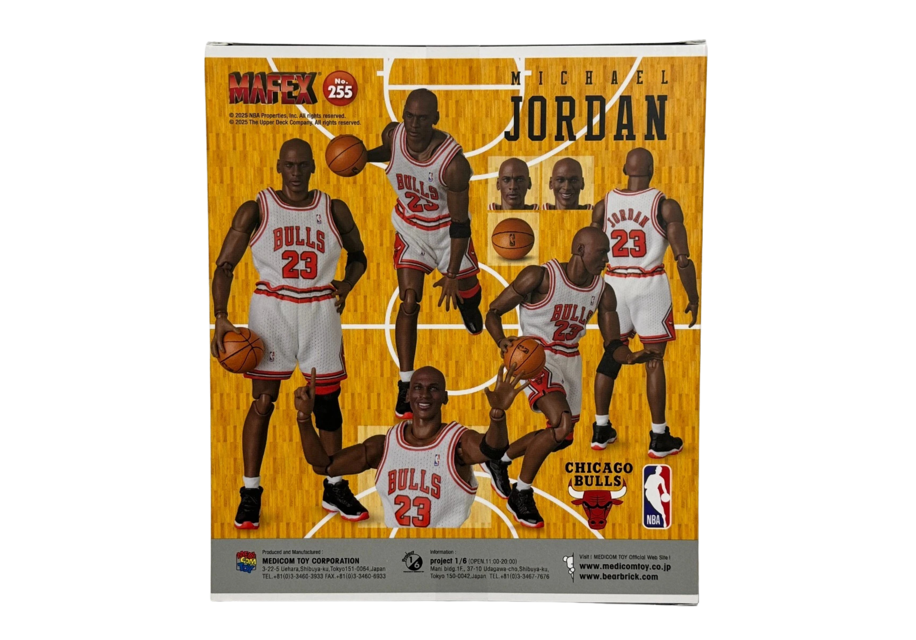 NBA: MAFEX Action Figure Michael Jordan - Chicago Bulls HOME 17 cm