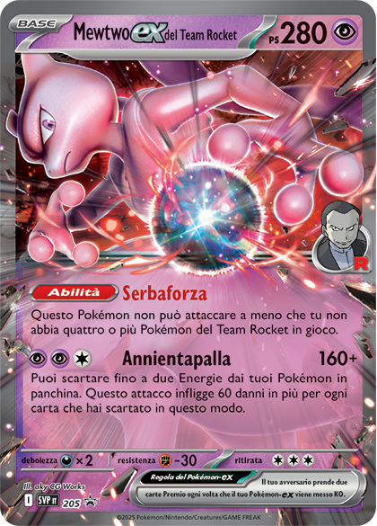 Pokemon TCG: Collezione Mewtwo ex del Team Rocket - ITA