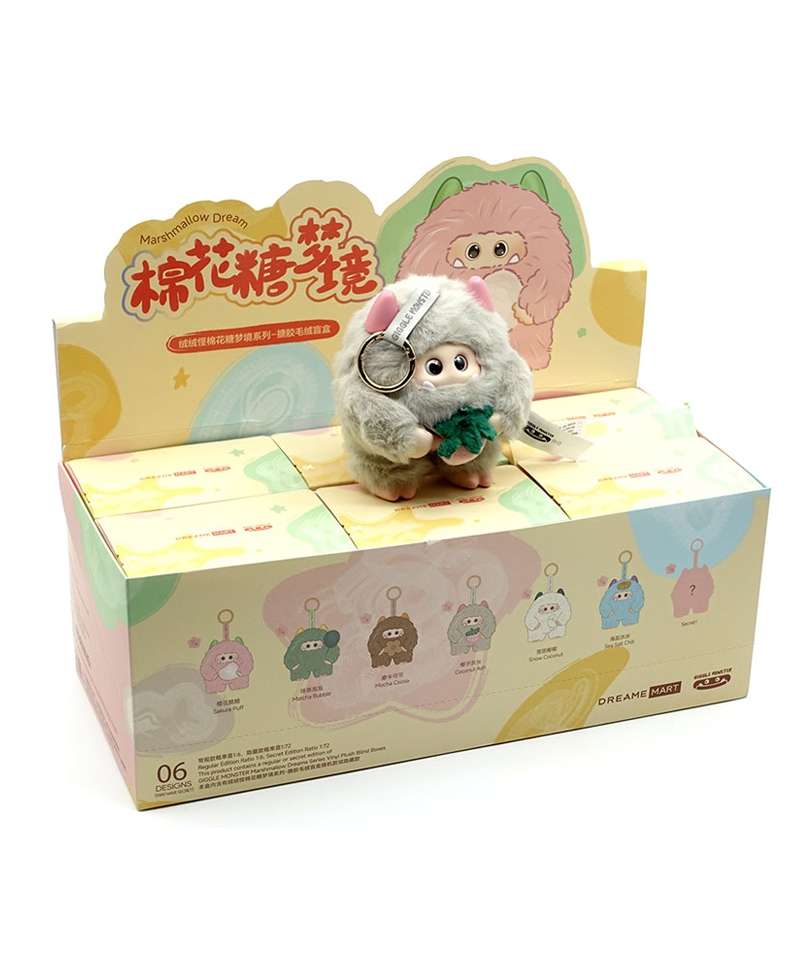 Giggle Monster: Marshmallow Dream Series Display 6 Pz Sigillato