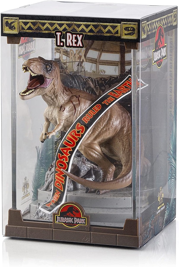 Jurassic Park: Creature PVC Diorama T-Rex 18 cm