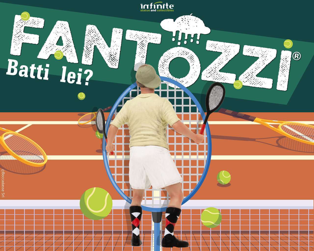 Infinite Statue: FANTOZZI - Filini Batti Lei? Mini Pvc Figure
