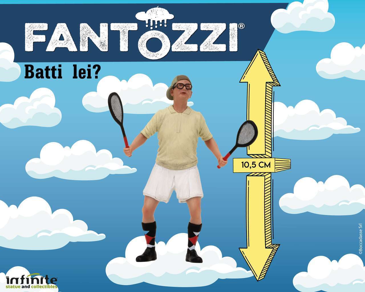 Infinite Statue: FANTOZZI - Filini Batti Lei? Mini Pvc Figure