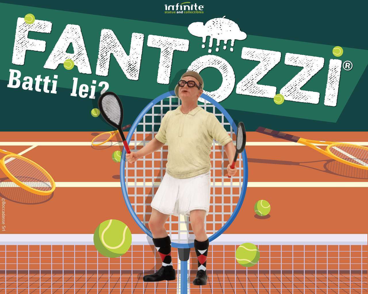 Infinite Statue: FANTOZZI - Filini Batti Lei? Mini Pvc Figure