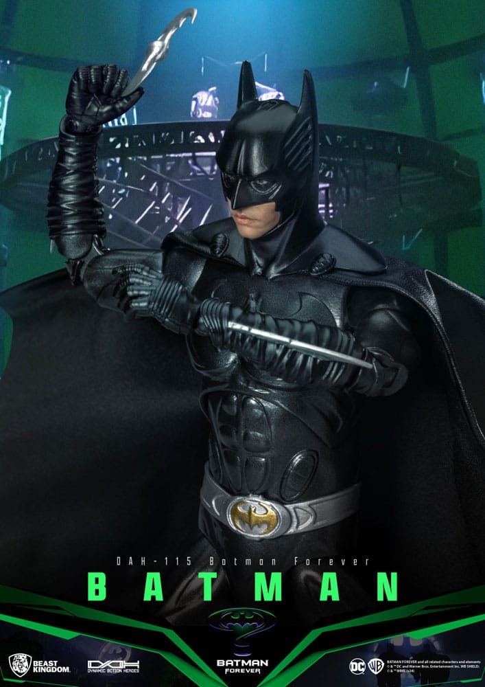 DC Comics: Dynamic 8ction Heroes Action Figure 1/9 Batman (Batman Forever) 21 cm