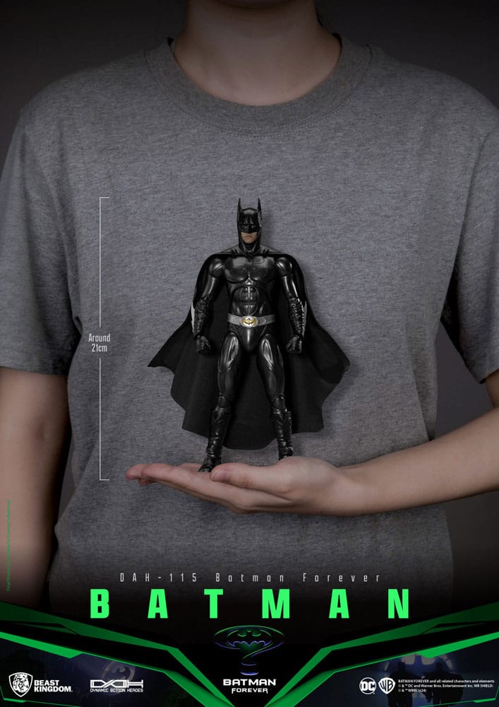 DC Comics: Dynamic 8ction Heroes Action Figure 1/9 Batman (Batman Forever) 21 cm