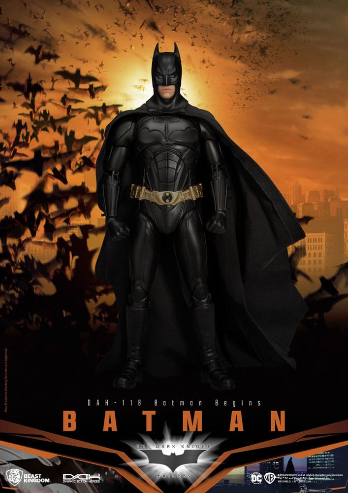 DC Comics: Dynamic 8ction Heroes Action Figure 1/9 Batman (Batman Begins) 21 cm