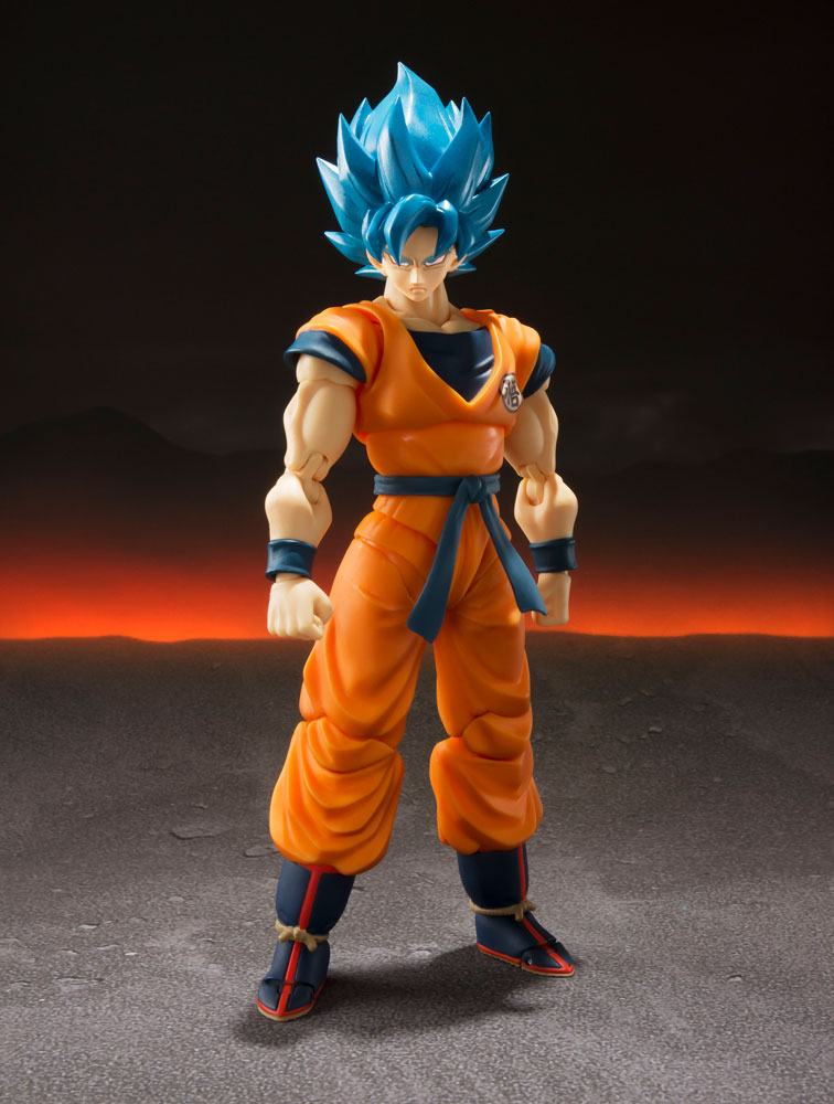 Dragon Ball: Super Broly S.H. Figuarts Action Figure Super Saiyan God Super Saiyan Goku Super 14 cm