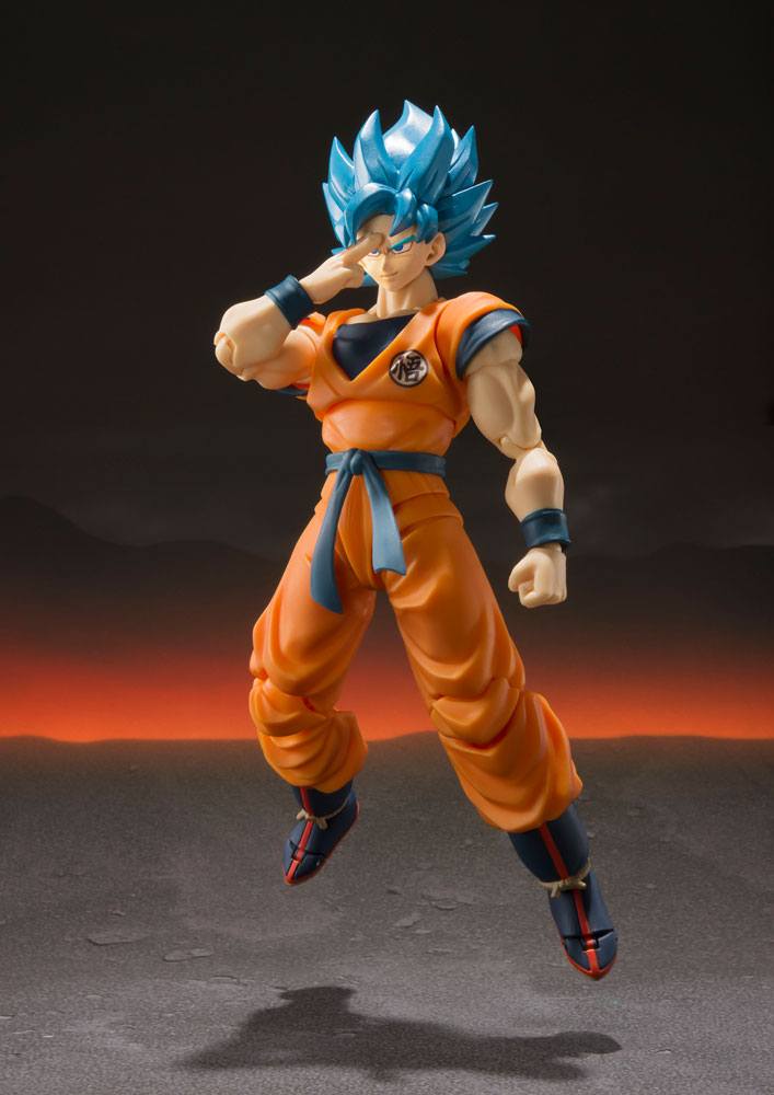 Dragon Ball: Super Broly S.H. Figuarts Action Figure Super Saiyan God Super Saiyan Goku Super 14 cm