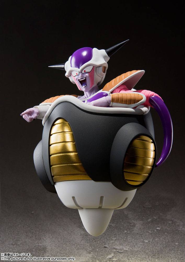 Dragonball Z: S.H. Figuarts Action Figure Frieza First Form & Frieza Pod Set 11 cm