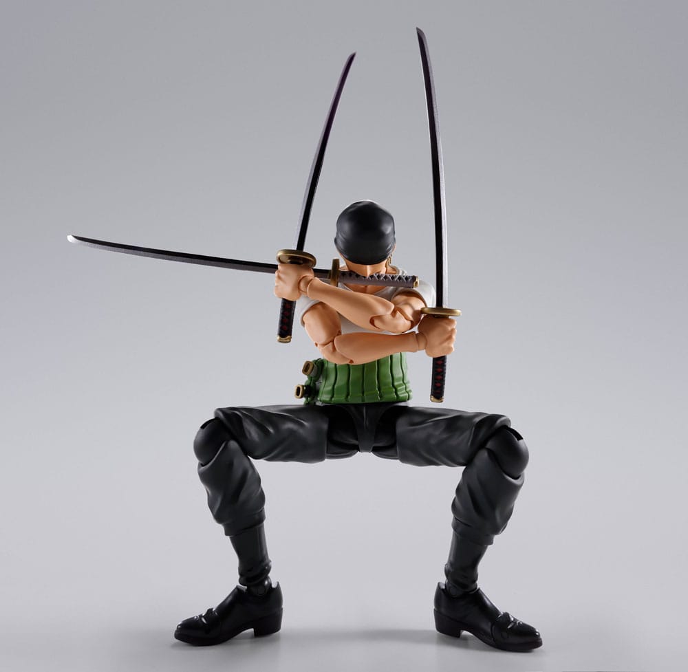 One Piece: S.H.Figuarts Action Figure Roronoa Zoro Romance Dawn Ver. 15 cm