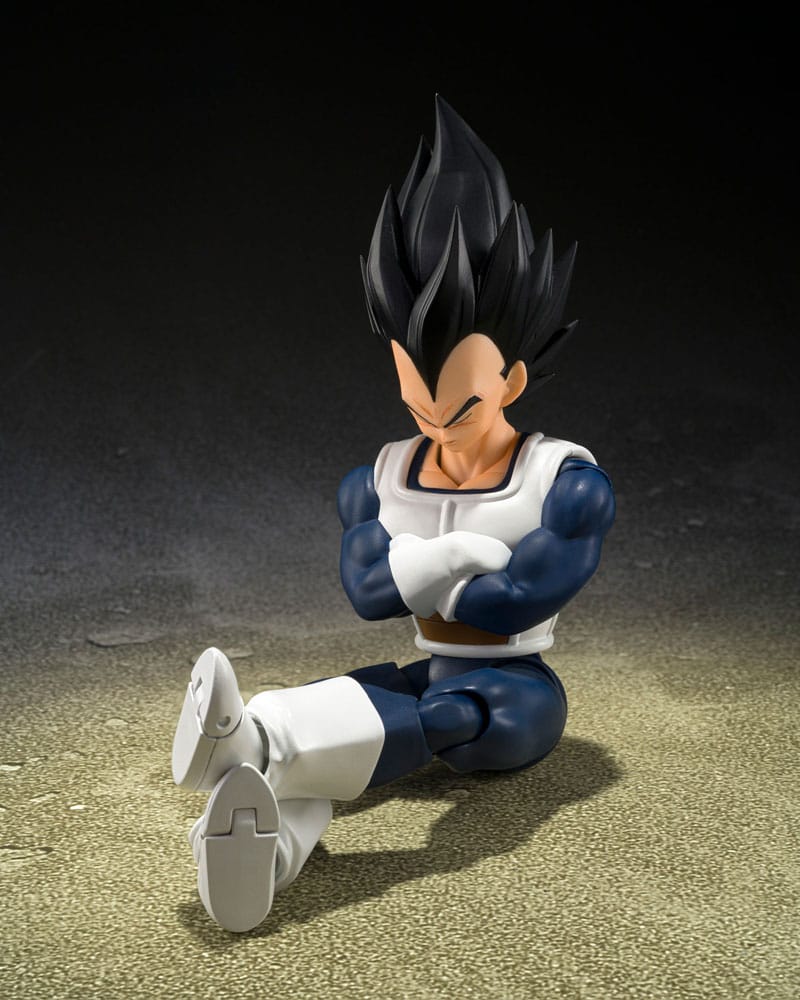 Dragon Ball: S.H. Figuarts Action Figure Vegeta Old Battle Clothes 14 cm
