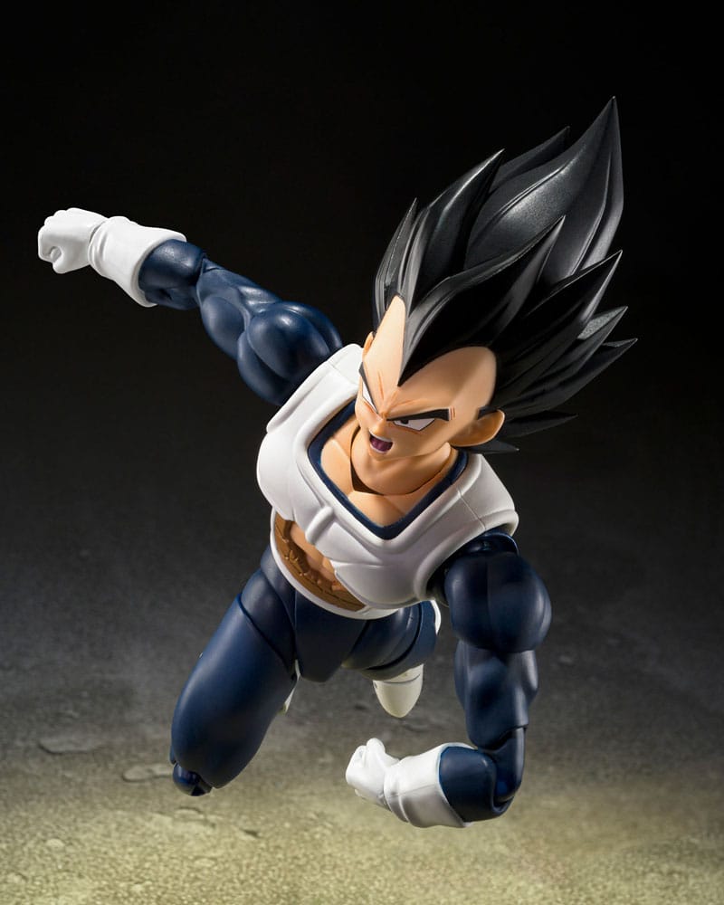 Dragon Ball: S.H. Figuarts Action Figure Vegeta Old Battle Clothes 14 cm