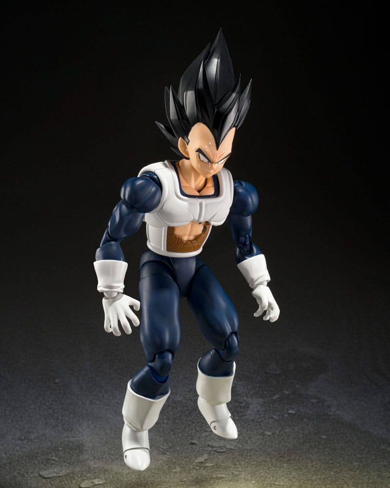 Dragon Ball: S.H. Figuarts Action Figure Vegeta Old Battle Clothes 14 cm