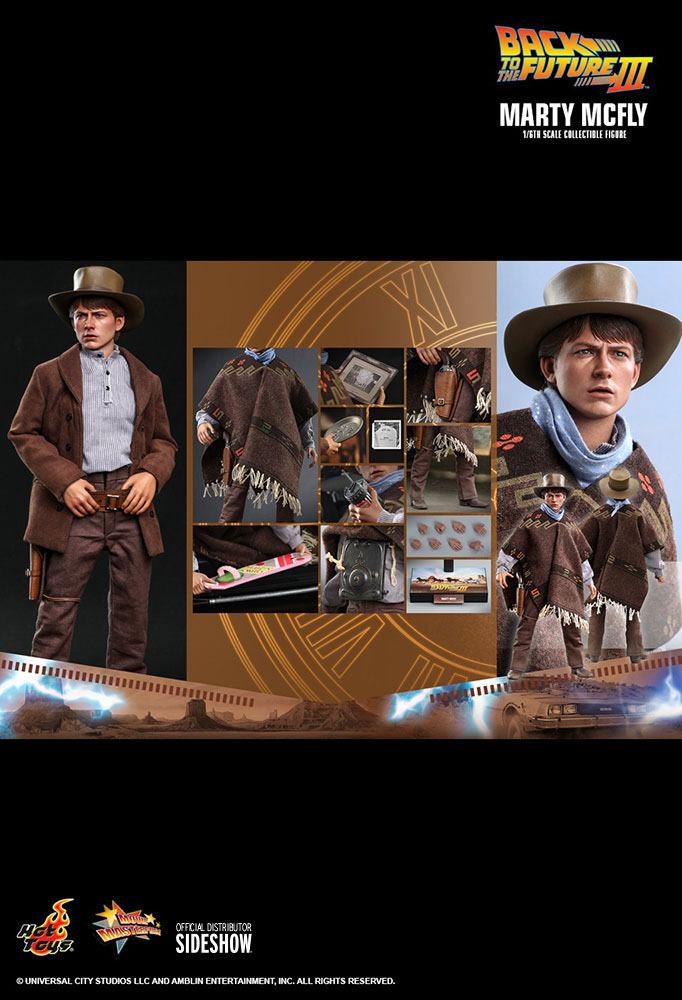 Back To The Future: III Movie Masterpiece Action Figure 1/6 Marty McFly 28 cm