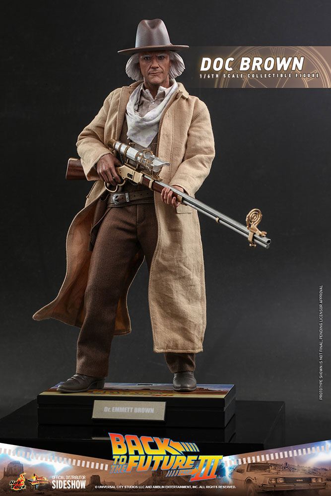 Back To The Future: III Movie Masterpiece Action Figure 1/6 Doc Brown 32 cm