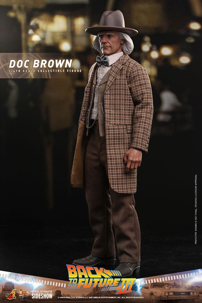 Back To The Future: III Movie Masterpiece Action Figure 1/6 Doc Brown 32 cm