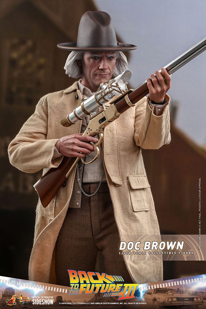 Back To The Future: III Movie Masterpiece Action Figure 1/6 Doc Brown 32 cm