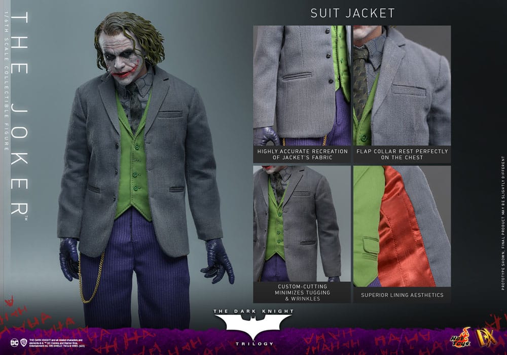 DC Comics: The Dark Knight DX Action Figure 1:6 The Joker 31 cm