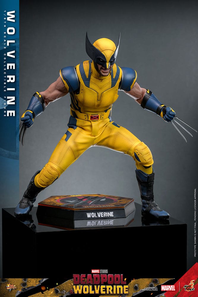 Marvel: Deadpool & Wolverine Movie Masterpiece Action Figure 1/6 Wolverine 31 cm