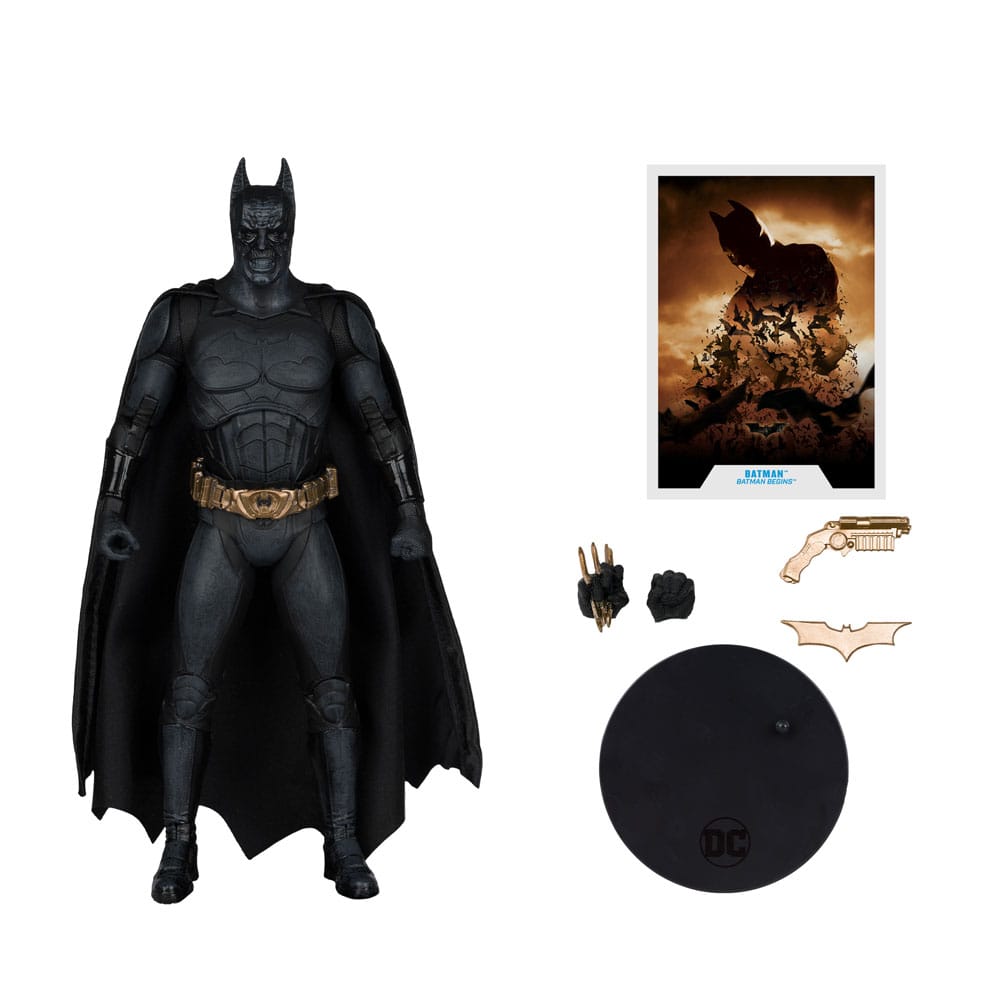 DC Comics: Batman Begins DC Multiverse Action Figure Batman (Gold Label) 18 cm (Fear Toxin Head)