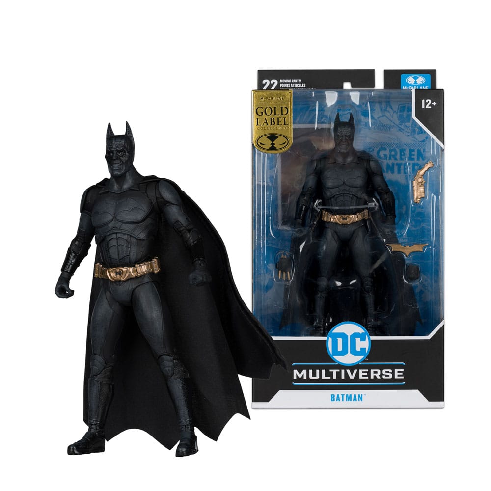 DC Comics: Batman Begins DC Multiverse Action Figure Batman (Gold Label) 18 cm (Fear Toxin Head)