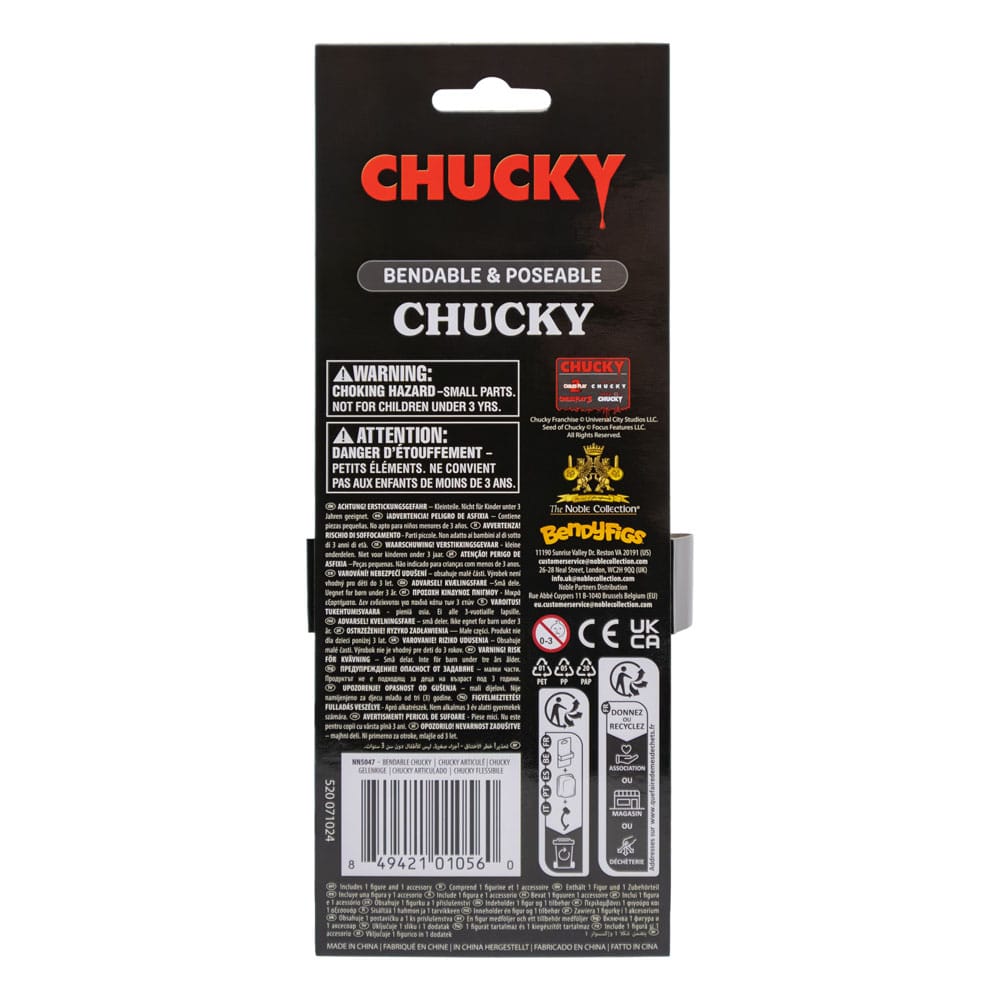 Child's Play: Bendyfigs Bendable Figure Chucky 14 cm