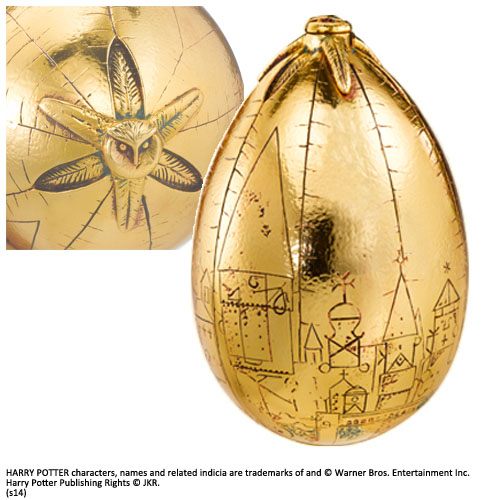 Harry Potter: Prop Replica 1:1 Golden Egg 23 cm Uovo D'Oro Torneo Tremaghi