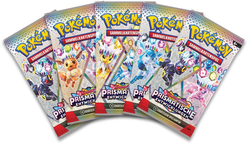 Pokemon TCG: Scarlatto & Violetto - Evoluzioni Prismatiche Collezione con Raccoglitore *Versione Tedesca*