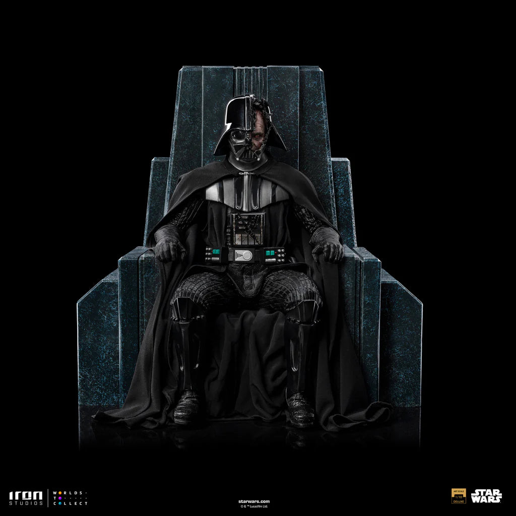Star Wars Art Scale Statue 1/10 Darth Vader on Throne 18 cm