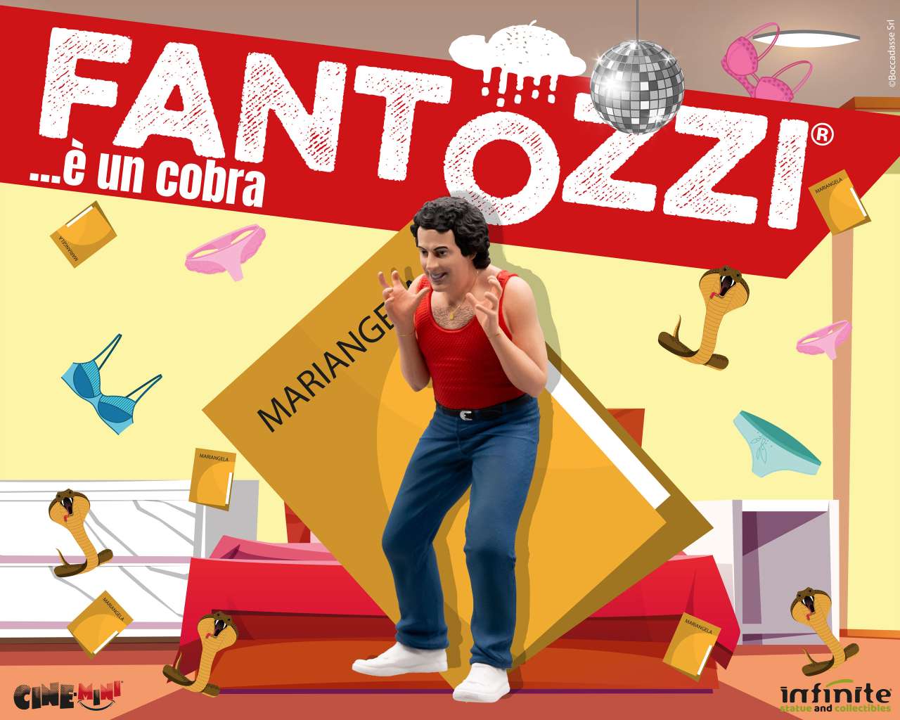 Infinite Statue: Fantozzi loris batacchi e' un cobra cinemini pvc