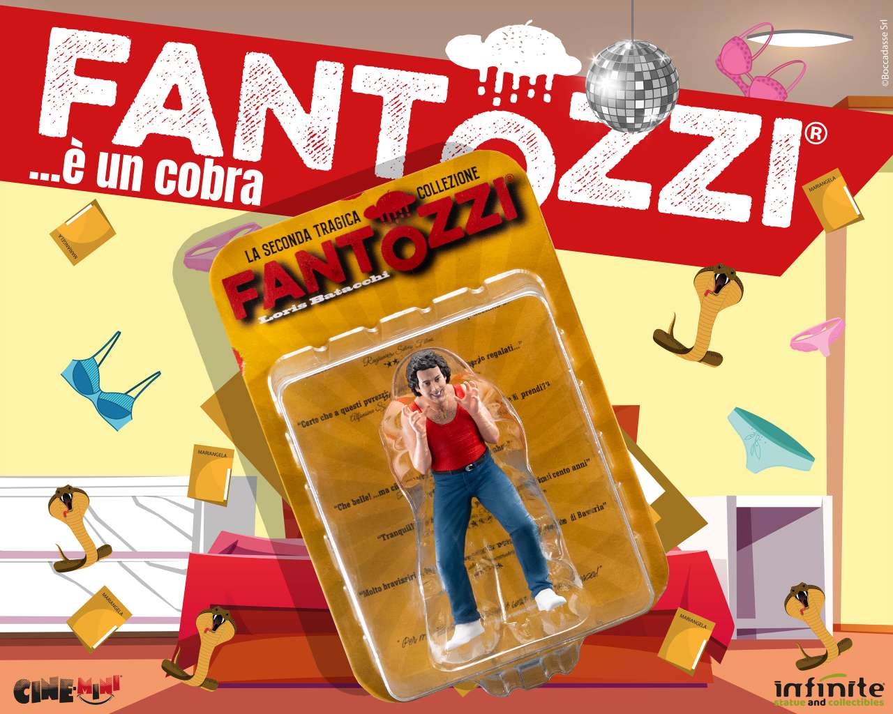 Infinite Statue: Fantozzi loris batacchi e' un cobra cinemini pvc