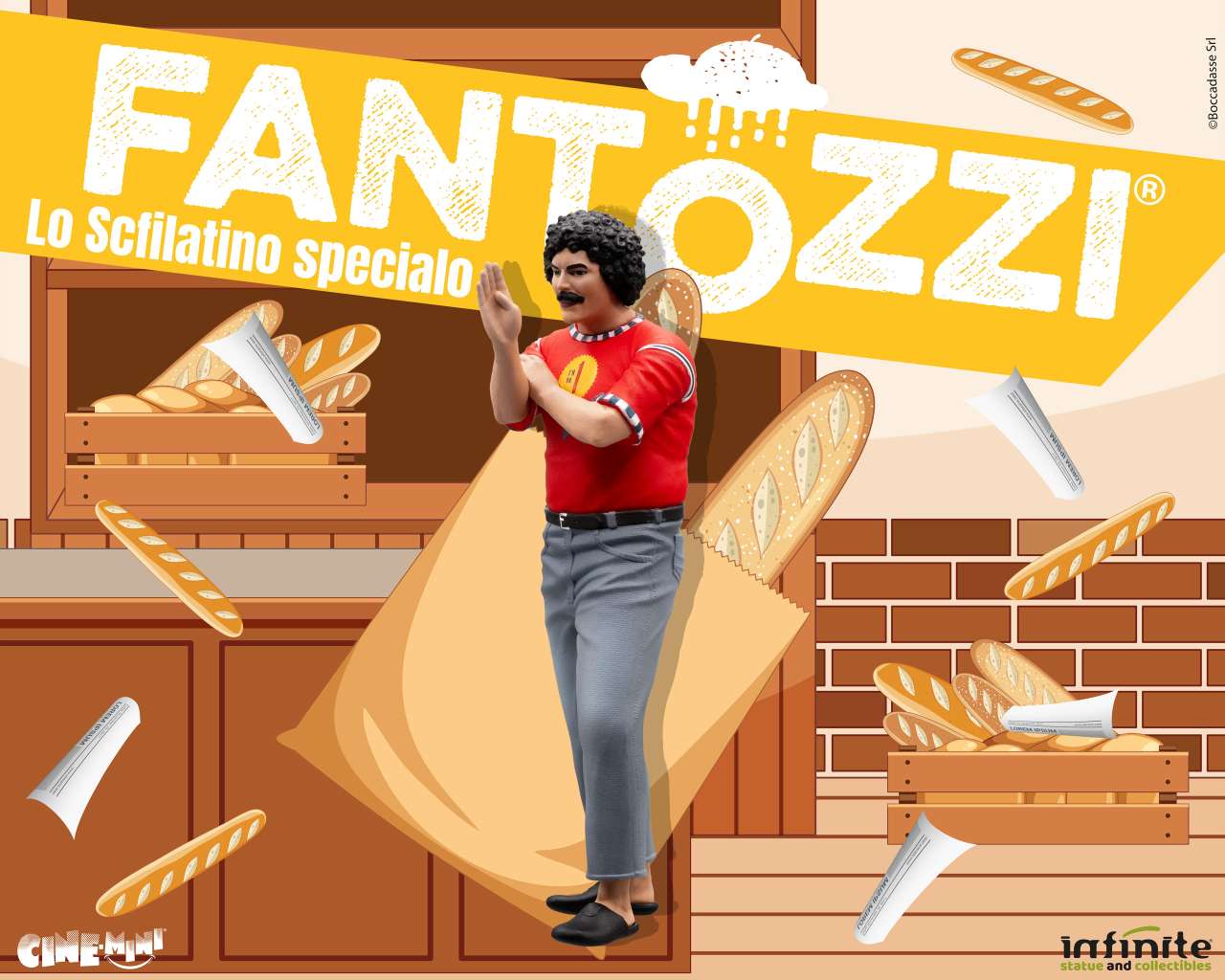 Infinite Statue: Fantozzi cecco lo scfilatino specialo cinemini pvc