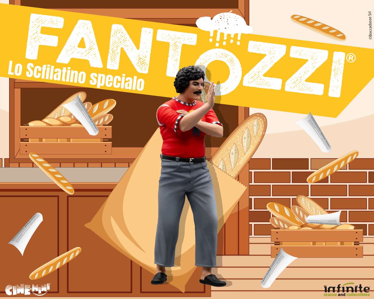 Infinite Statue: Fantozzi cecco lo scfilatino specialo cinemini pvc