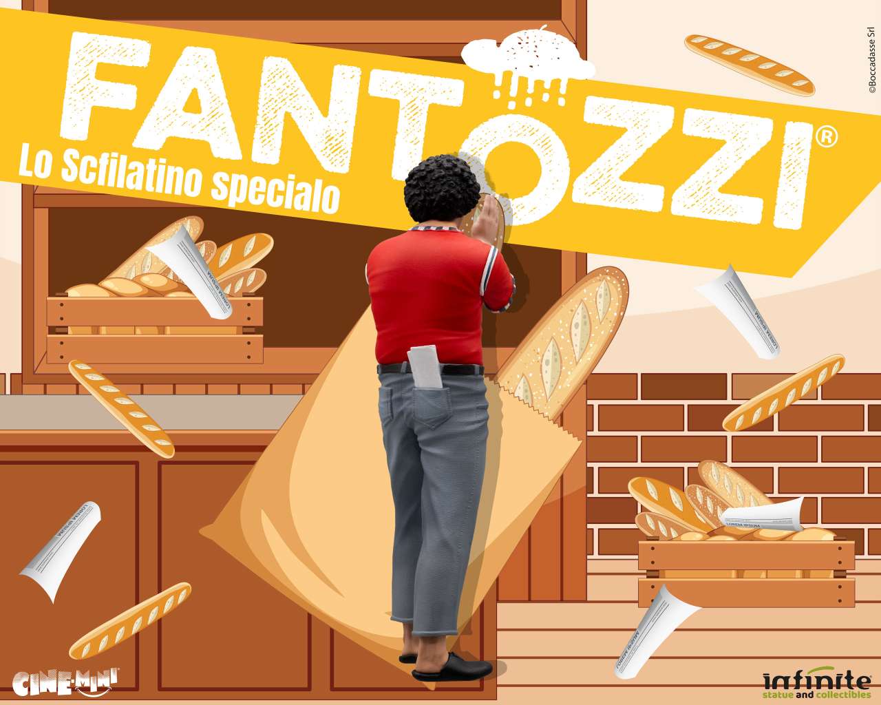 Infinite Statue: Fantozzi cecco lo scfilatino specialo cinemini pvc