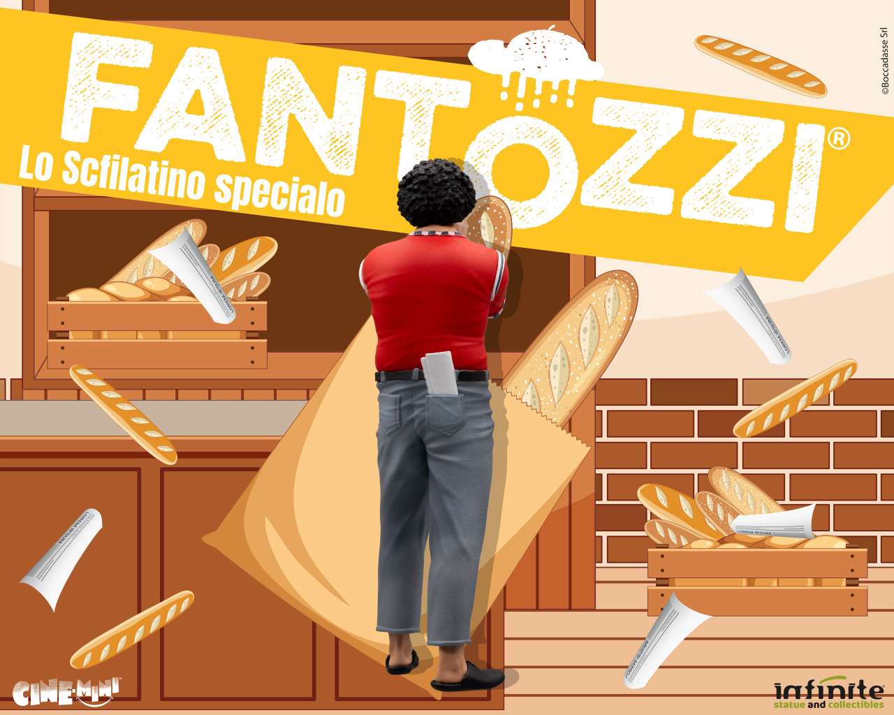 Infinite Statue: Fantozzi cecco lo scfilatino specialo cinemini pvc