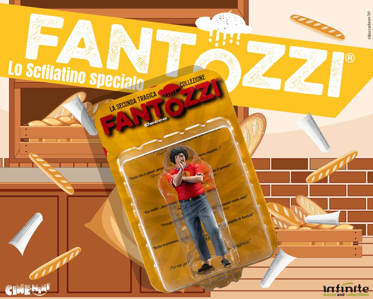 Infinite Statue: Fantozzi cecco lo scfilatino specialo cinemini pvc